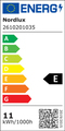 Nordlux Cavara LED-vegglampe messingfinish